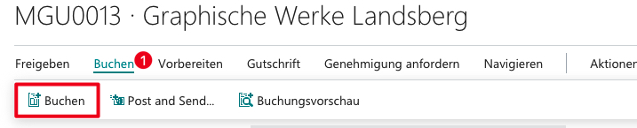 Mietgutschriften buchen