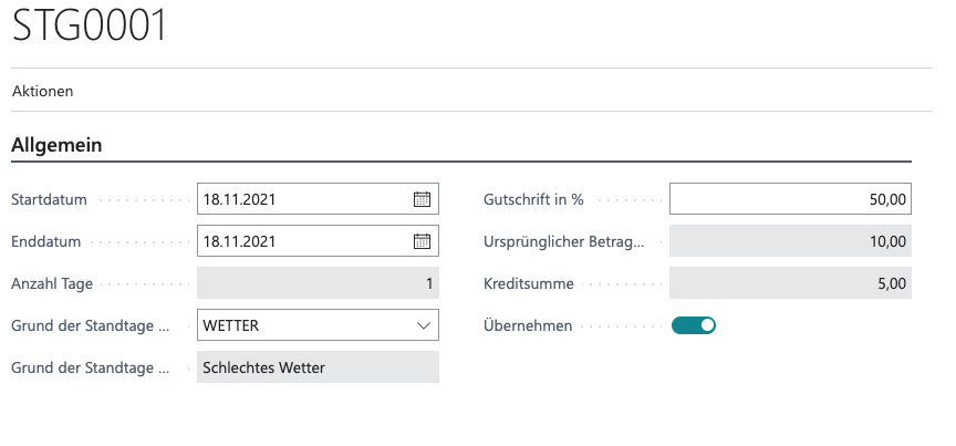 Standtage